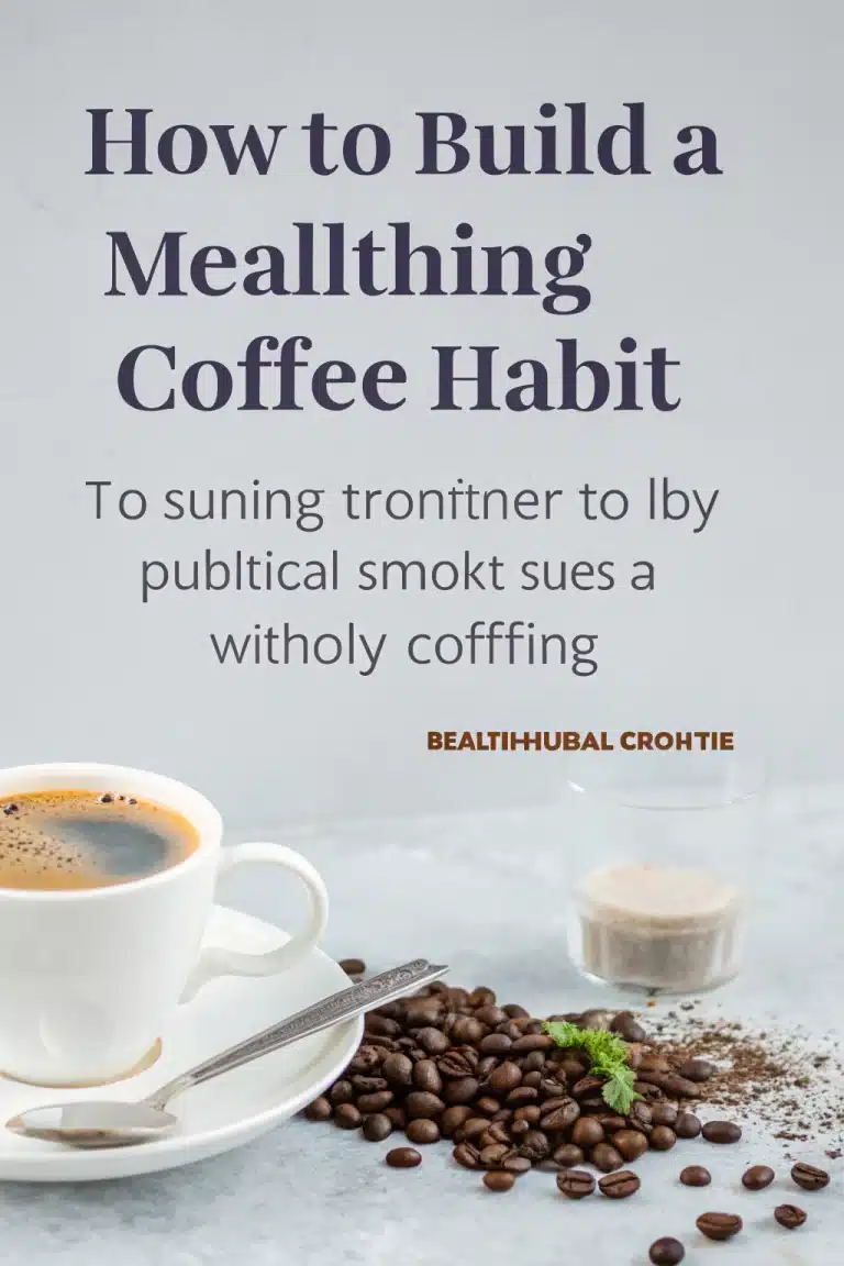 How to Build a Healthier Morning Coffee HabitIngrediant