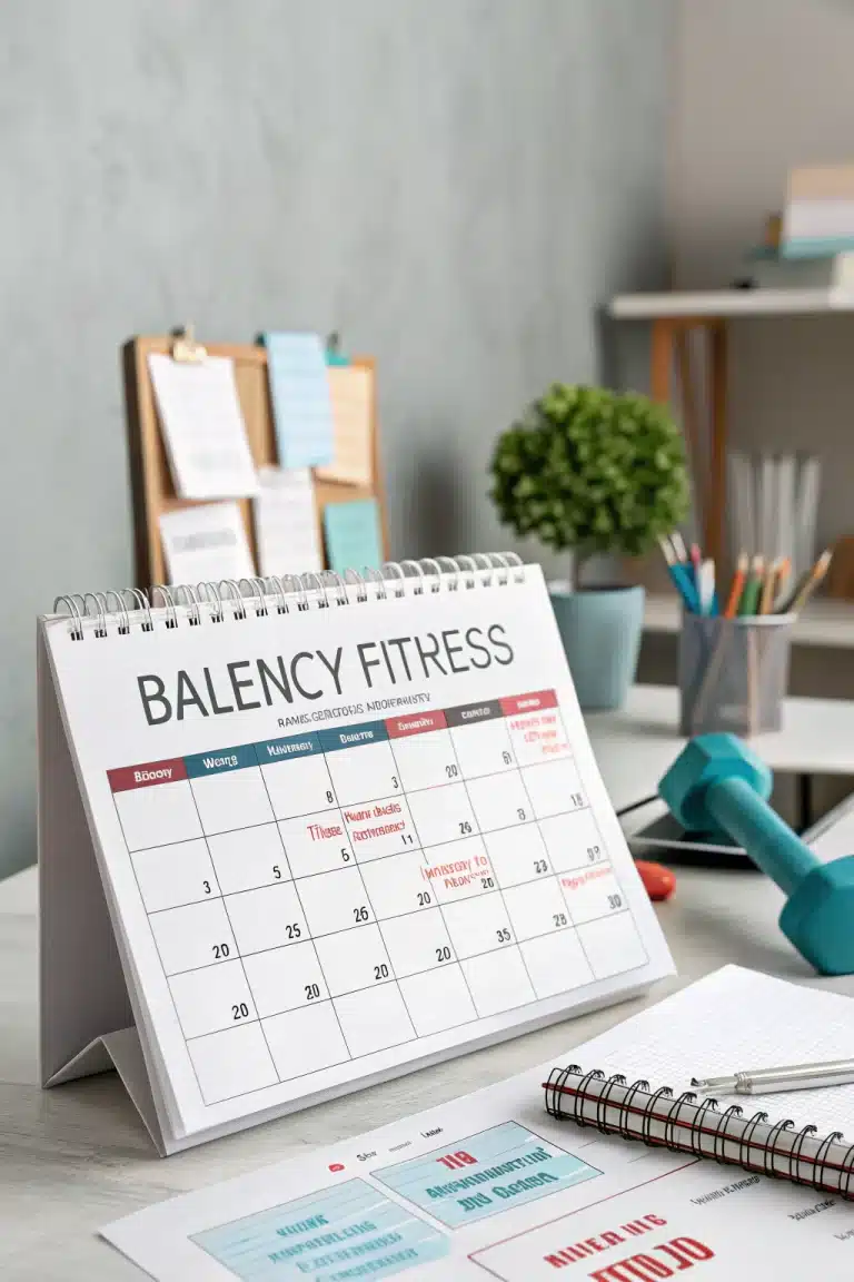Create a Balanced Weekly Fitness PlanIngrediant