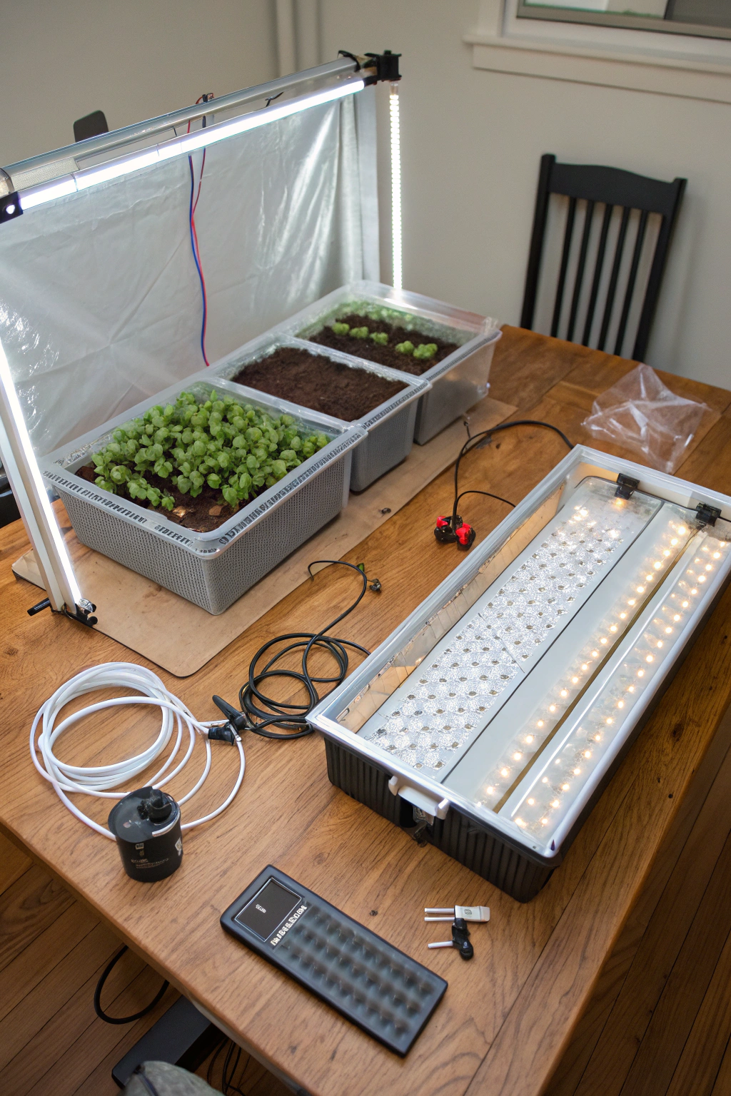 DIY Grow Lights Season Extenders Ingredients