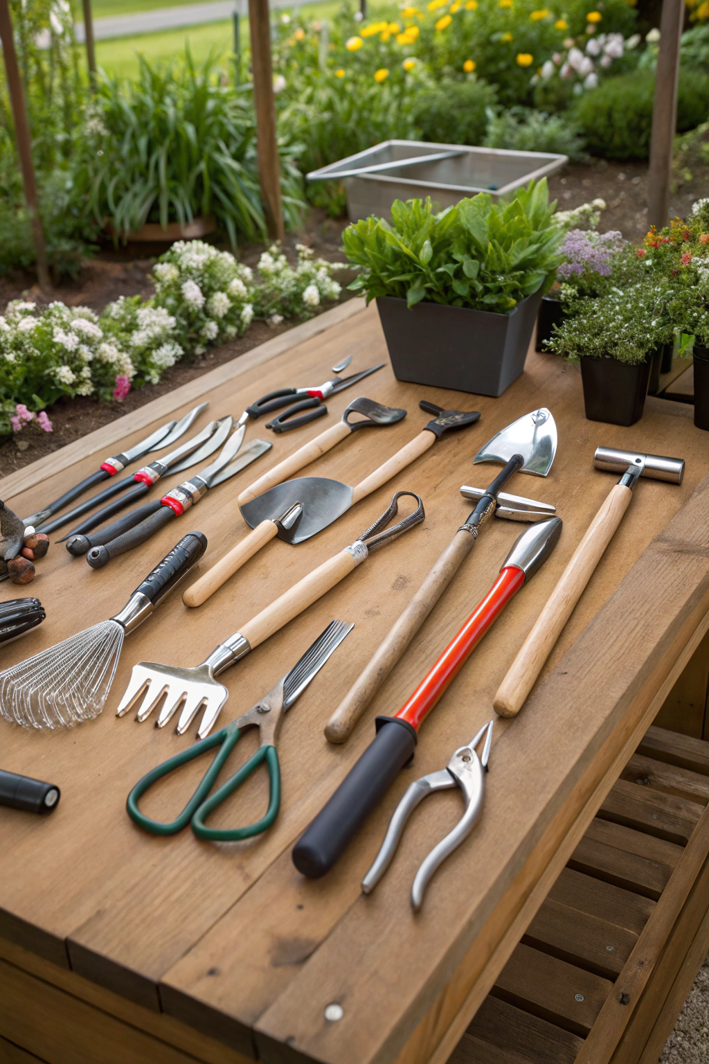 Materials for Garden Tool Maintenance