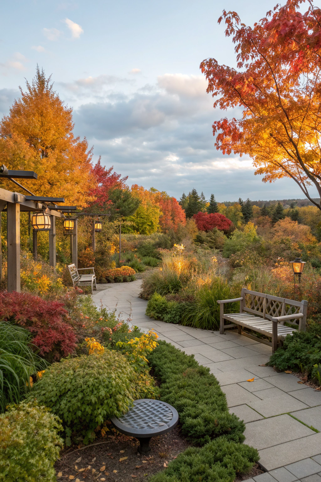 Wellness Garden Spaces for Autumn ingredients