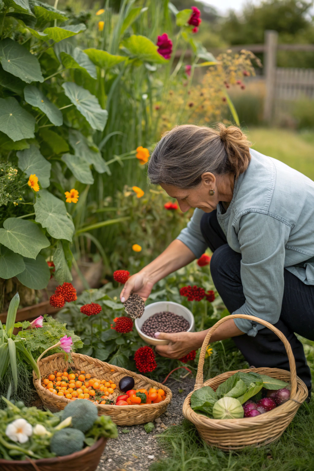 collecting, and, saving, seeds, for — step-by-step tutorial and detailed guide