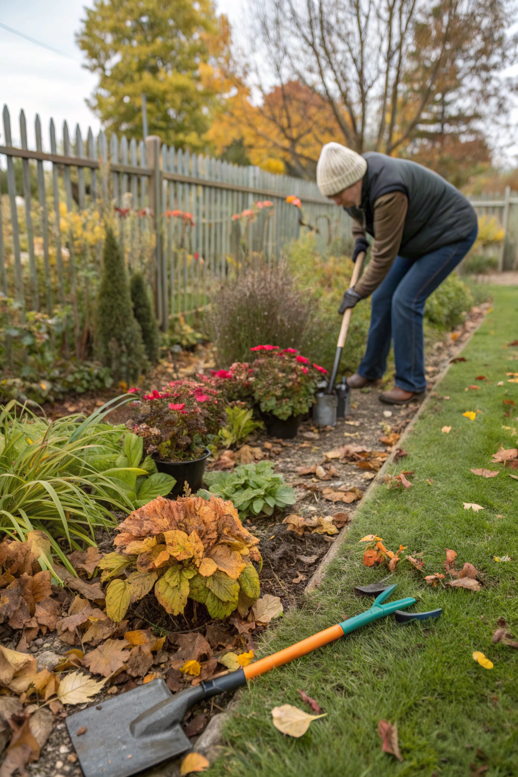 dividing, perennials, october, for, healthy — step-by-step tutorial and detailed guide