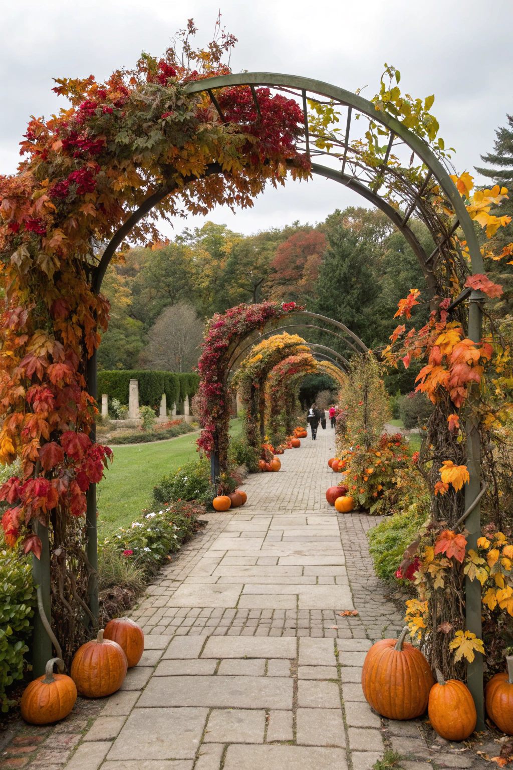 garden, entrances, with, autumn, themed — step-by-step tutorial and detailed guide