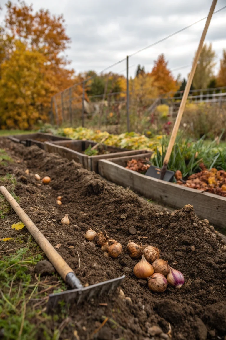 October Planting of Shallots for Spring Harvest