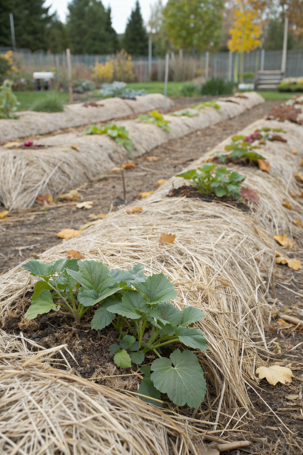 protecting, young, plants, with, october — step-by-step tutorial and detailed guide
