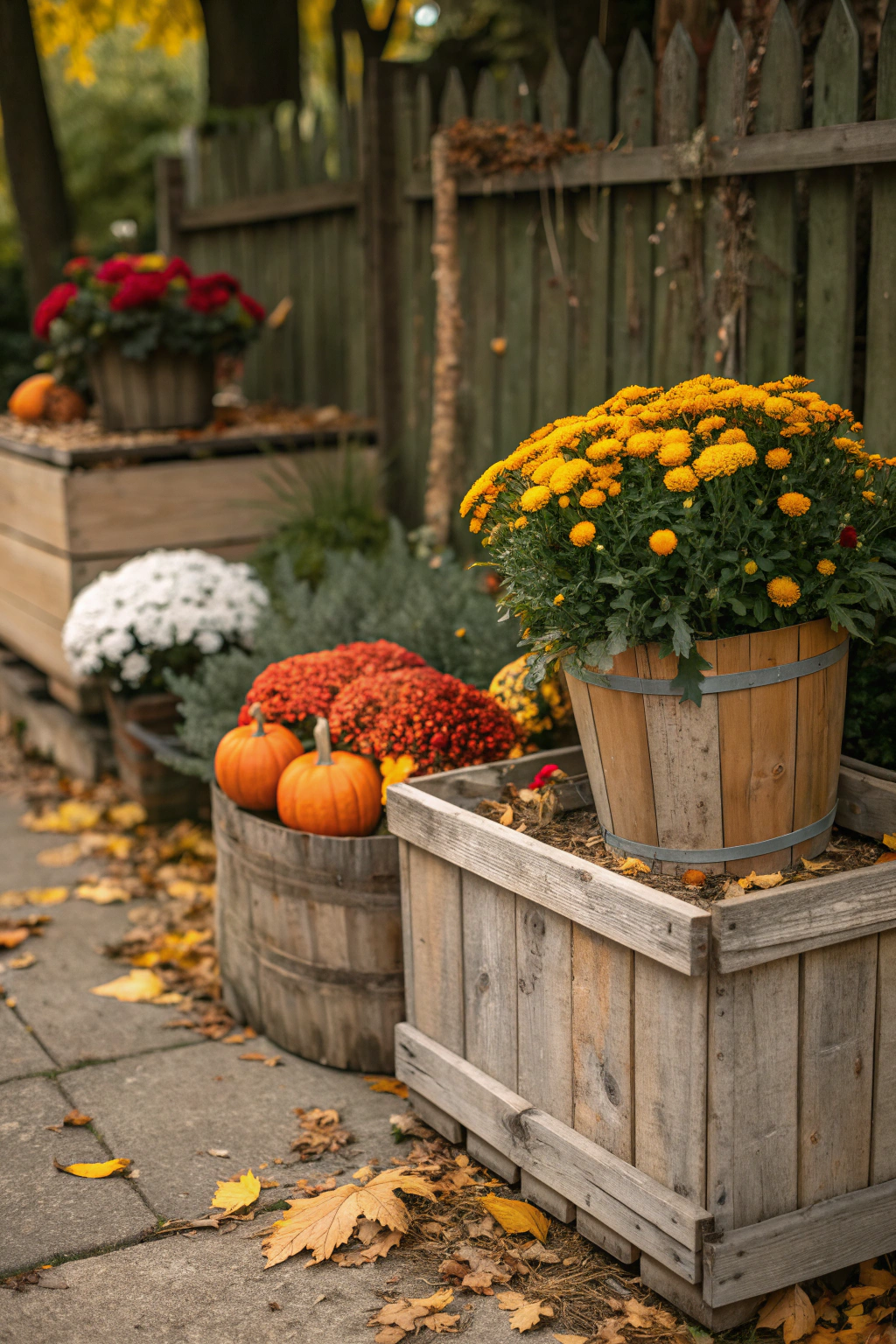 rustic, pallet, planters, for, seasonal — step-by-step tutorial and detailed guide