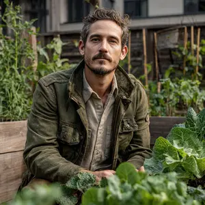 Marc Delattre portrait — Urban Permaculture Specialist