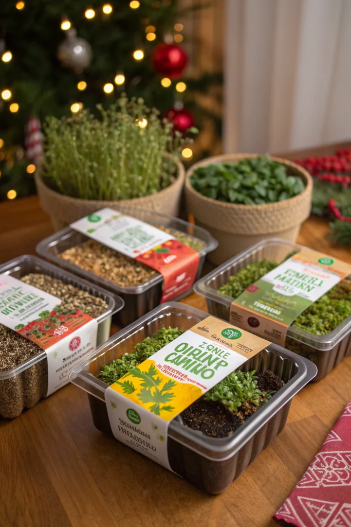10 Creative Microgreen Gift Kits to Grow Joy This Holiday Season
