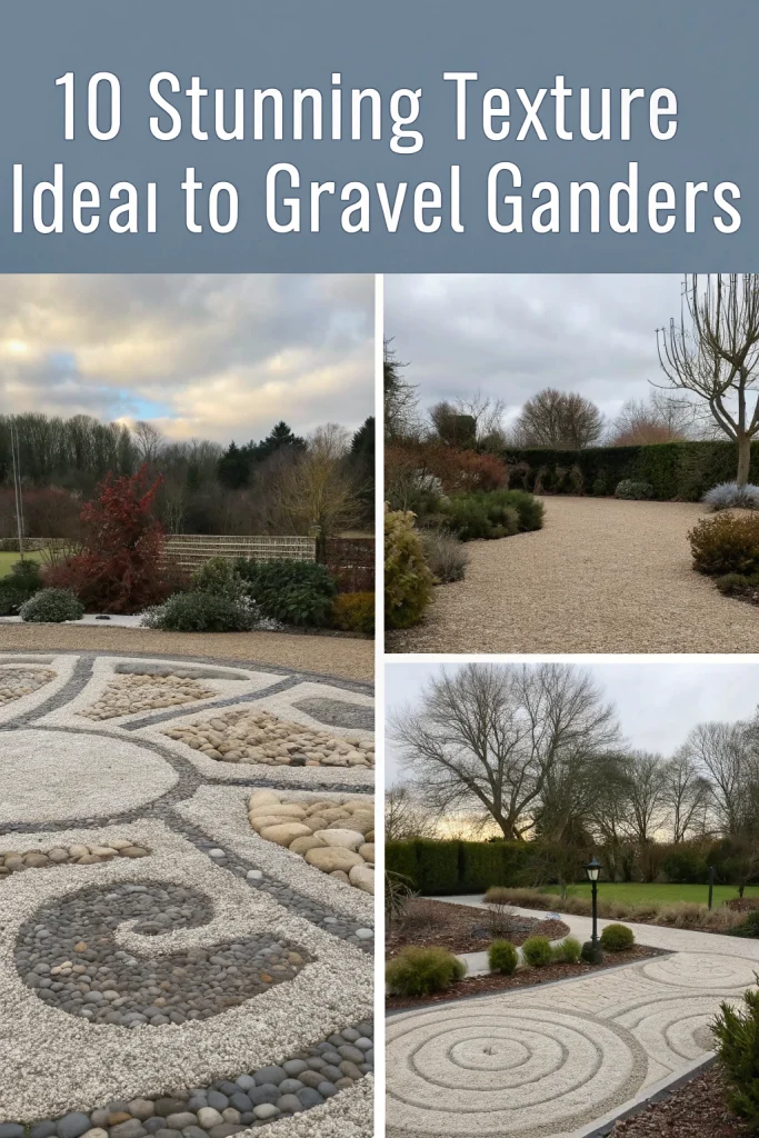 10 Stunning Winter Texture Ideas for Gravel Gardens