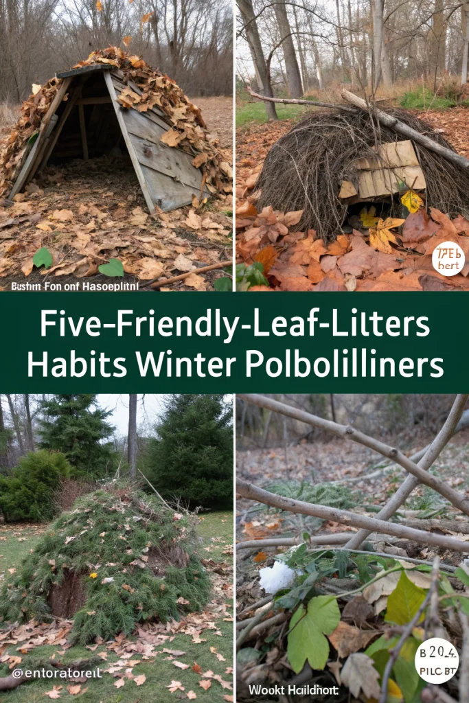 5 Eco-Friendly Leaf-Litter Habitat Ideas for Winter Pollinators