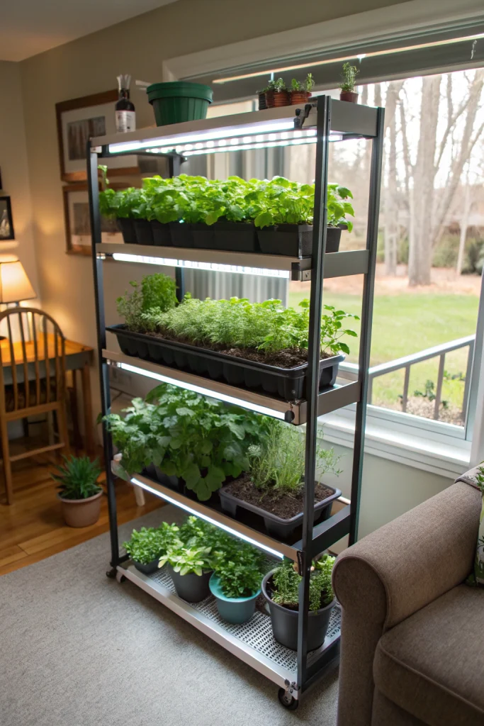 5 Proven Ways to Build the Perfect Indoor Grow-Light Herb Shelf