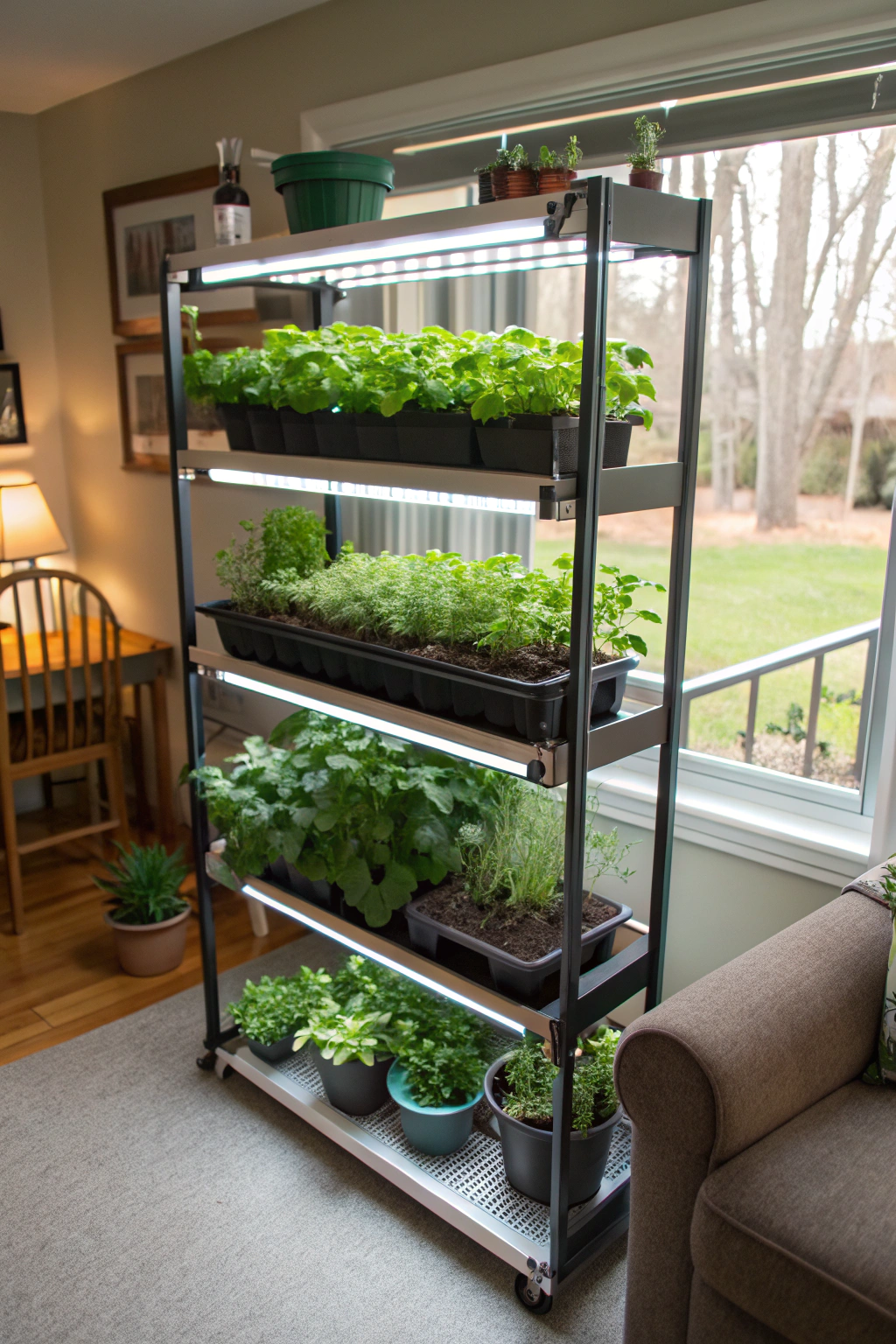 5 Proven Ways to Build the Perfect Indoor Grow-Light Herb Shelf