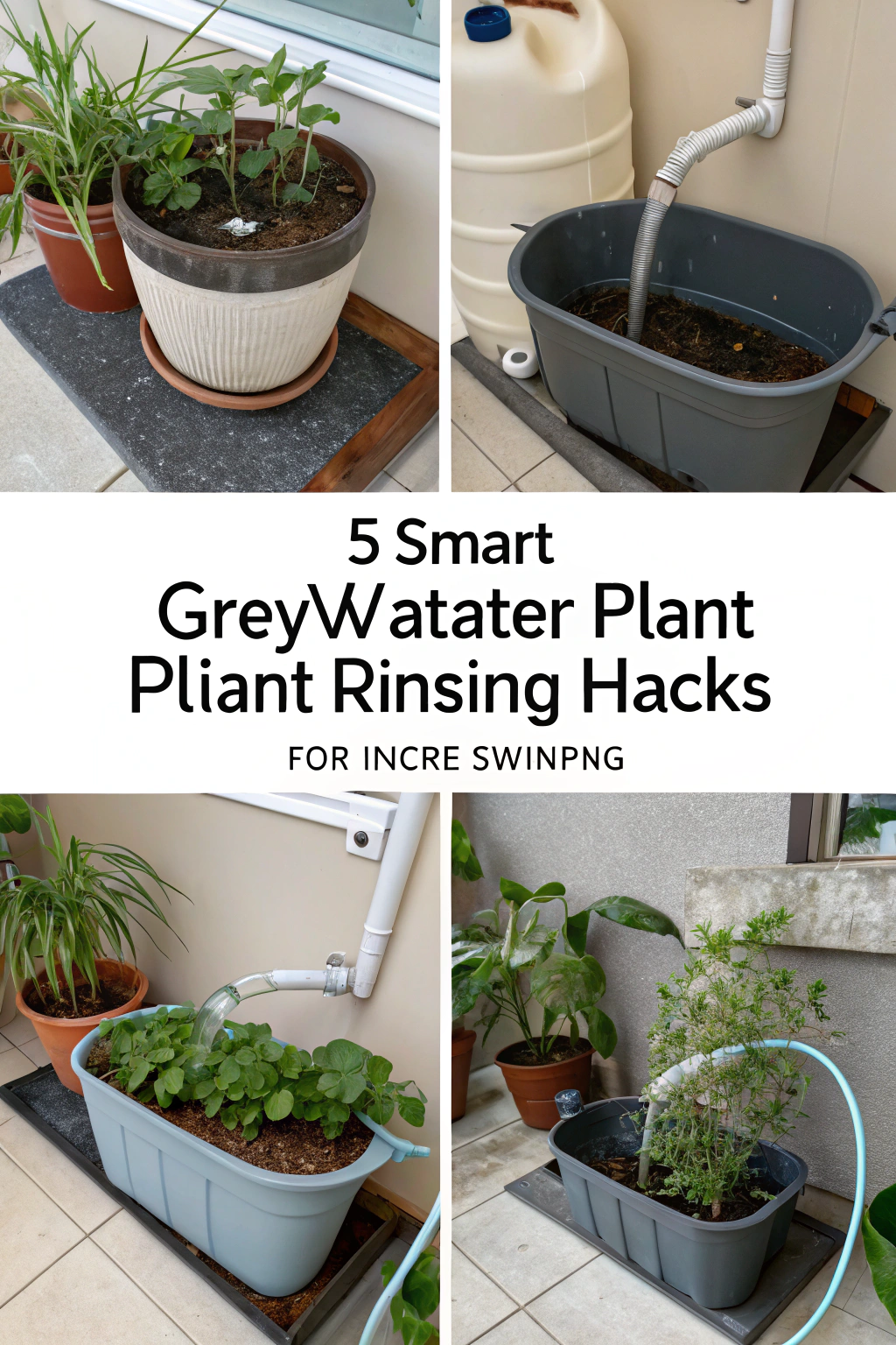 5 Smart Greywater Plant Rinsing Hacks for Indoors