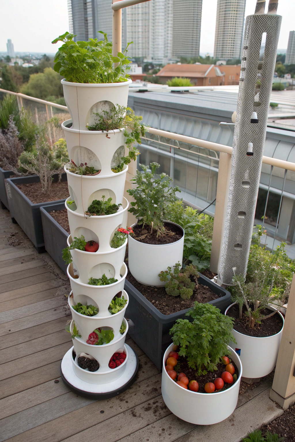 6 Smart Urban Worm Tower Ideas for Planters