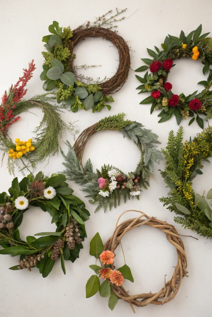 9 Beautiful Zero-Waste Wreath Ideas from Garden Trimmings