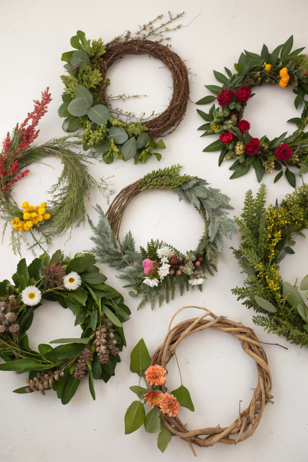9 Beautiful Zero-Waste Wreath Ideas from Garden Trimmings