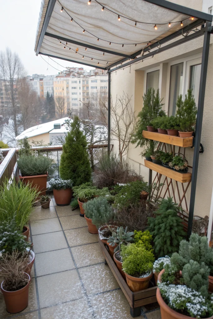 Balcony Garden Ideas for Small Winter Spaces