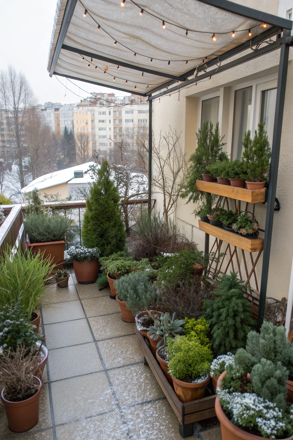 Balcony Garden Ideas for Small Winter Spaces