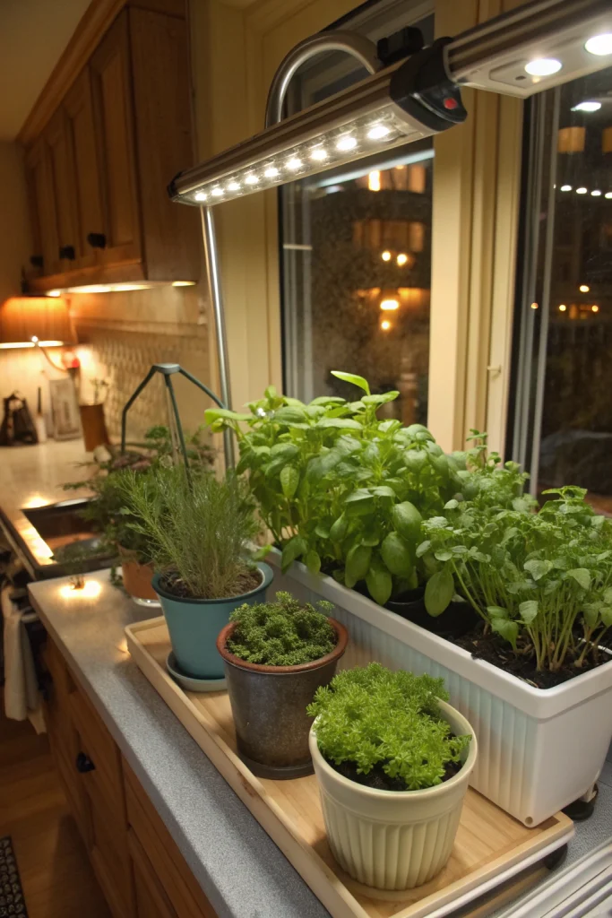Indoor Herb Garden Ideas for Winter Cooking