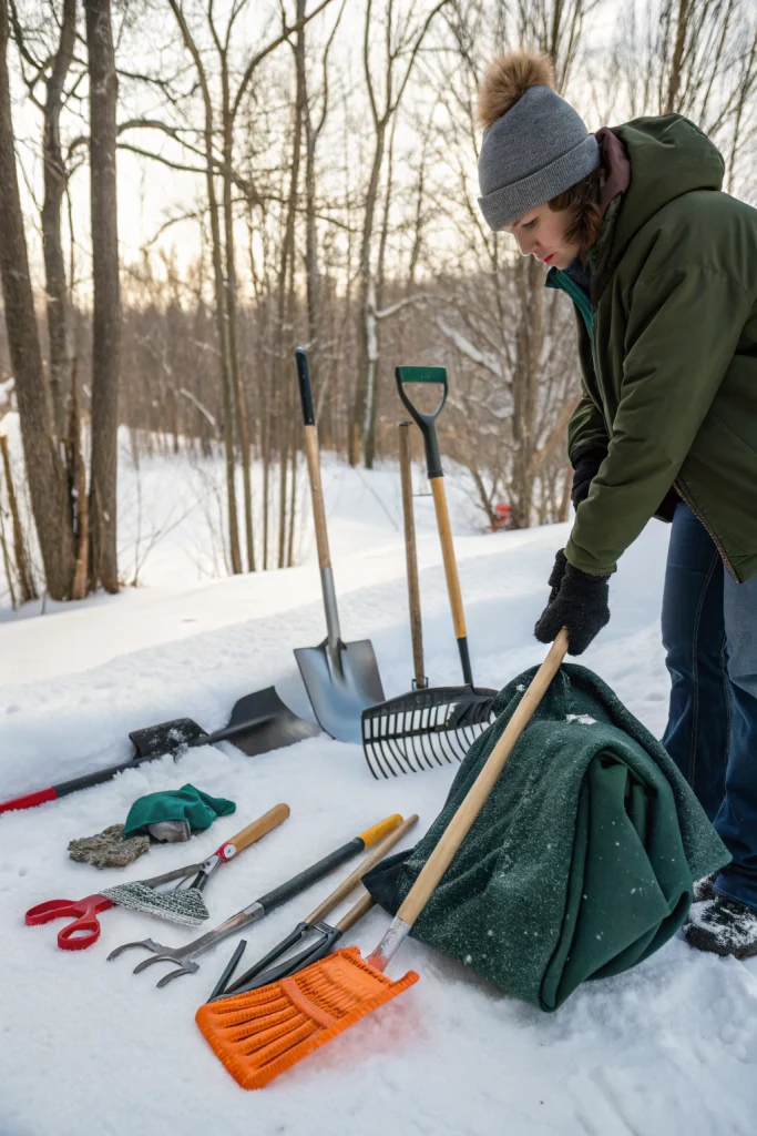 How to Clean Gardening Tools in Winter