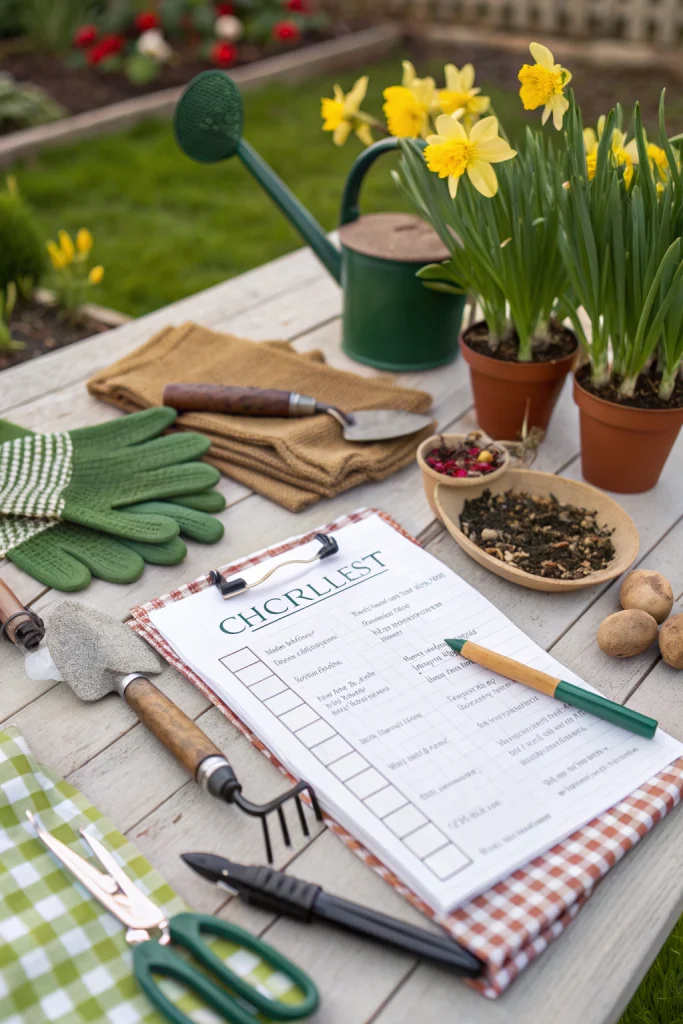 Planning a Spring Garden Checklist