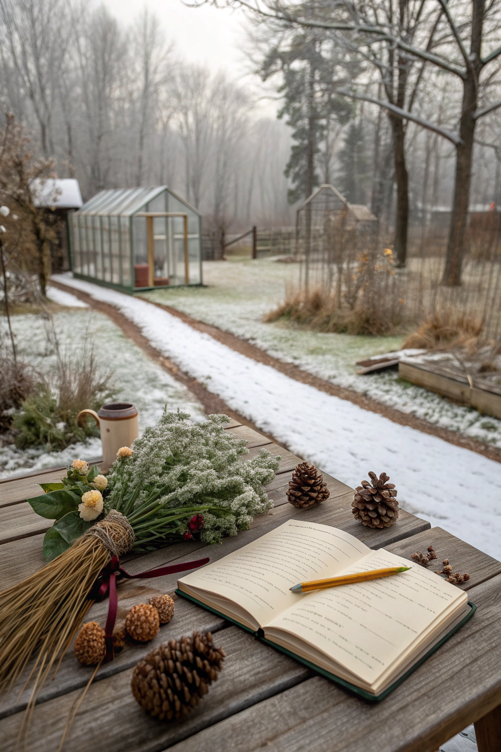 Winter Garden Journal Ideas
