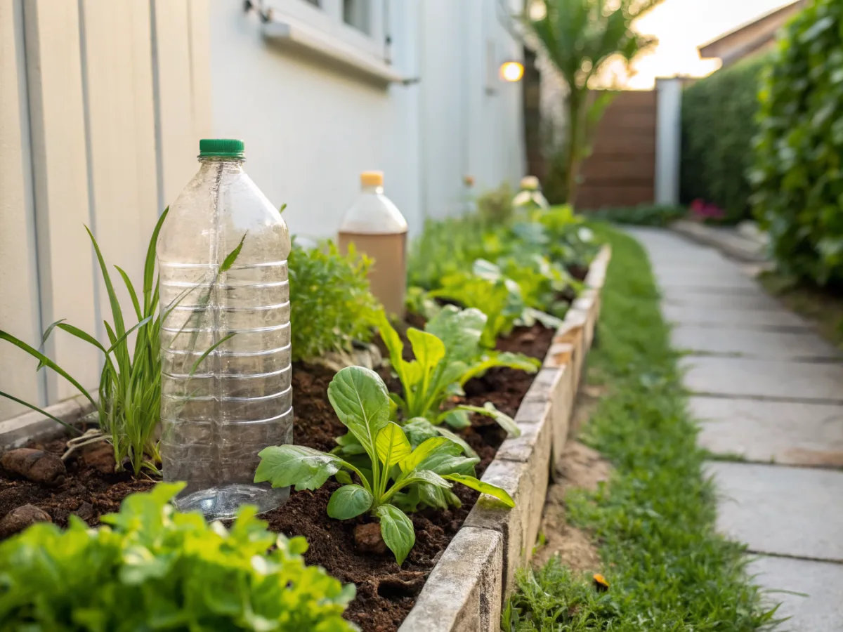 10 Clever Ways to Reuse Plastic Bottles in the Garden