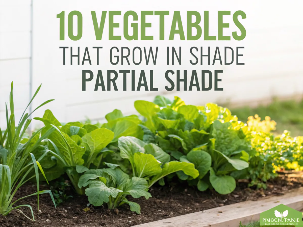 10 Vegetables That Grow in Partial Shade