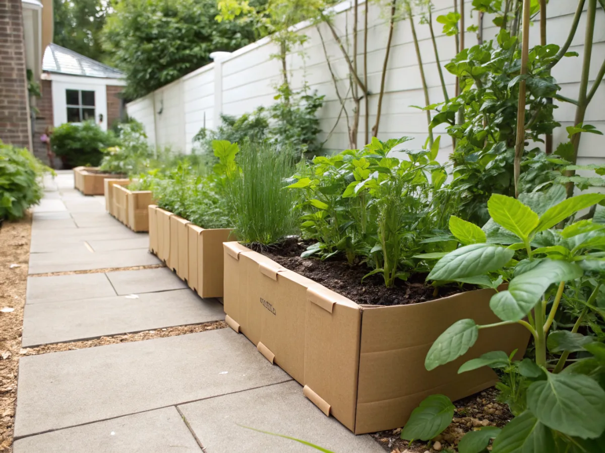 10 Ways to Use Cardboard in the Garden