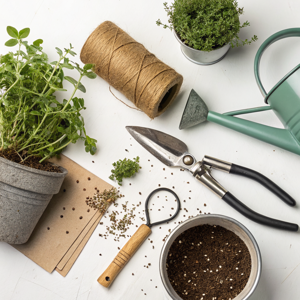 herbs grow indoors year round
