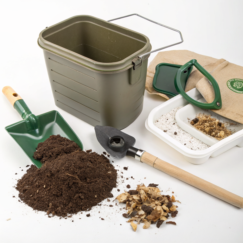 bokashi composting kitchen waste