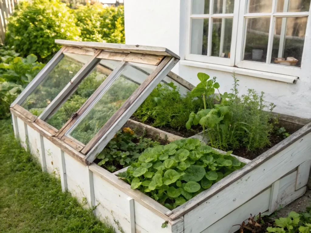 Build a Cold Frame from Old Windows in a Weekend