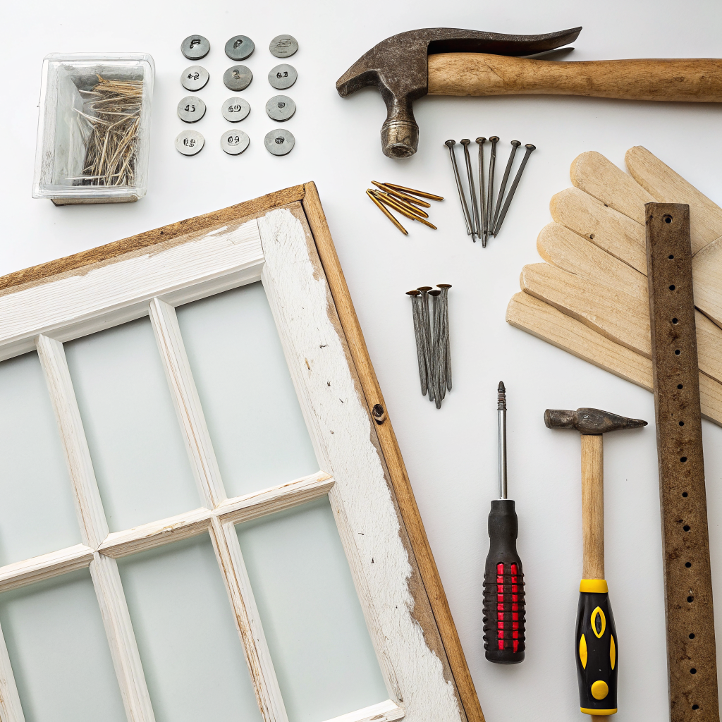 build cold frame old windows