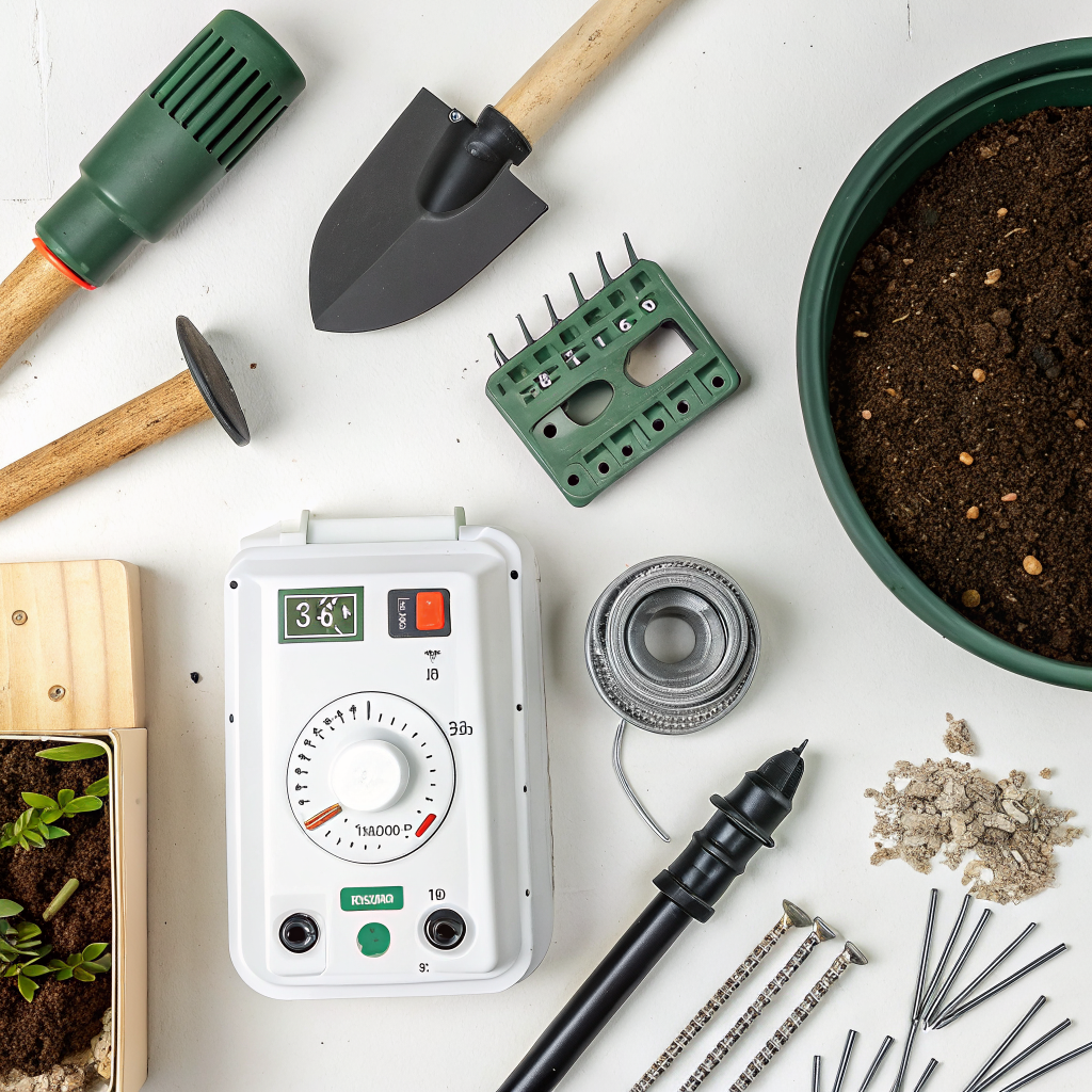 automated compost turner DIY timer