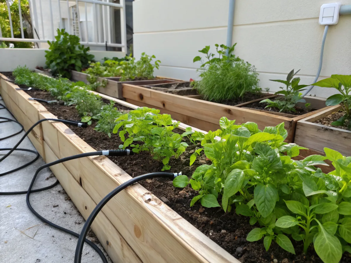 DIY Drip Irrigation System for Raised Beds