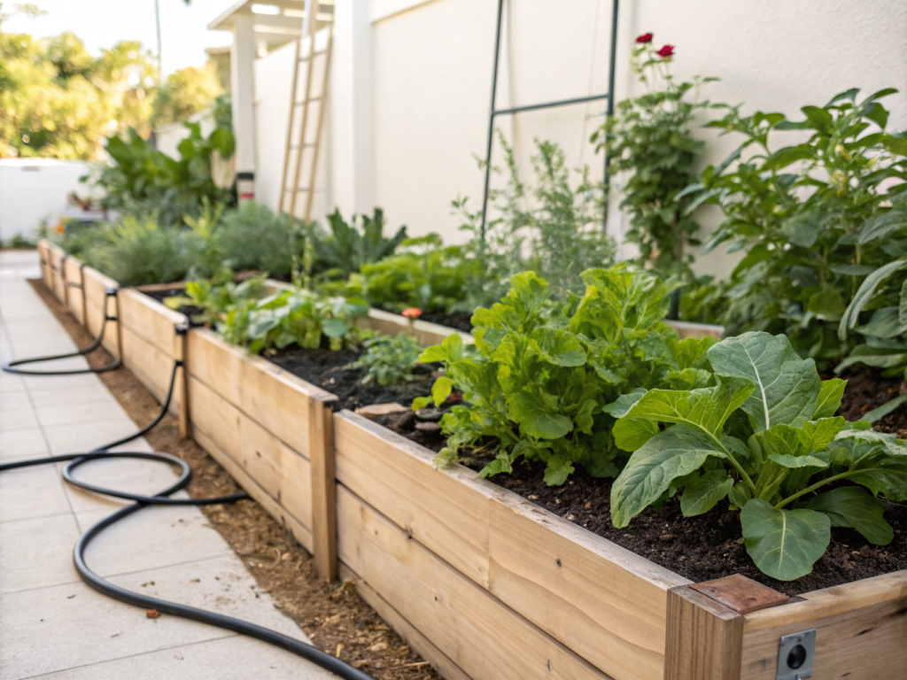 DIY Drip Irrigation System for Raised Beds