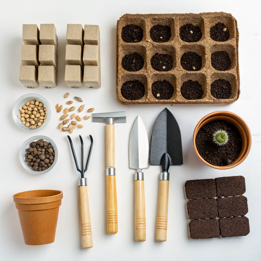 DIY vertical pallet garden