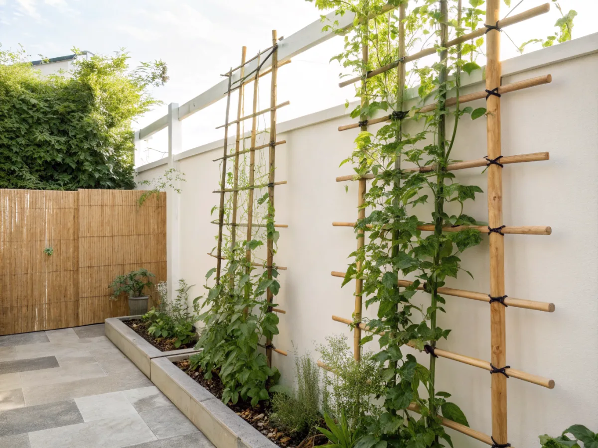 How to Build a Bamboo Trellis for Your Garden