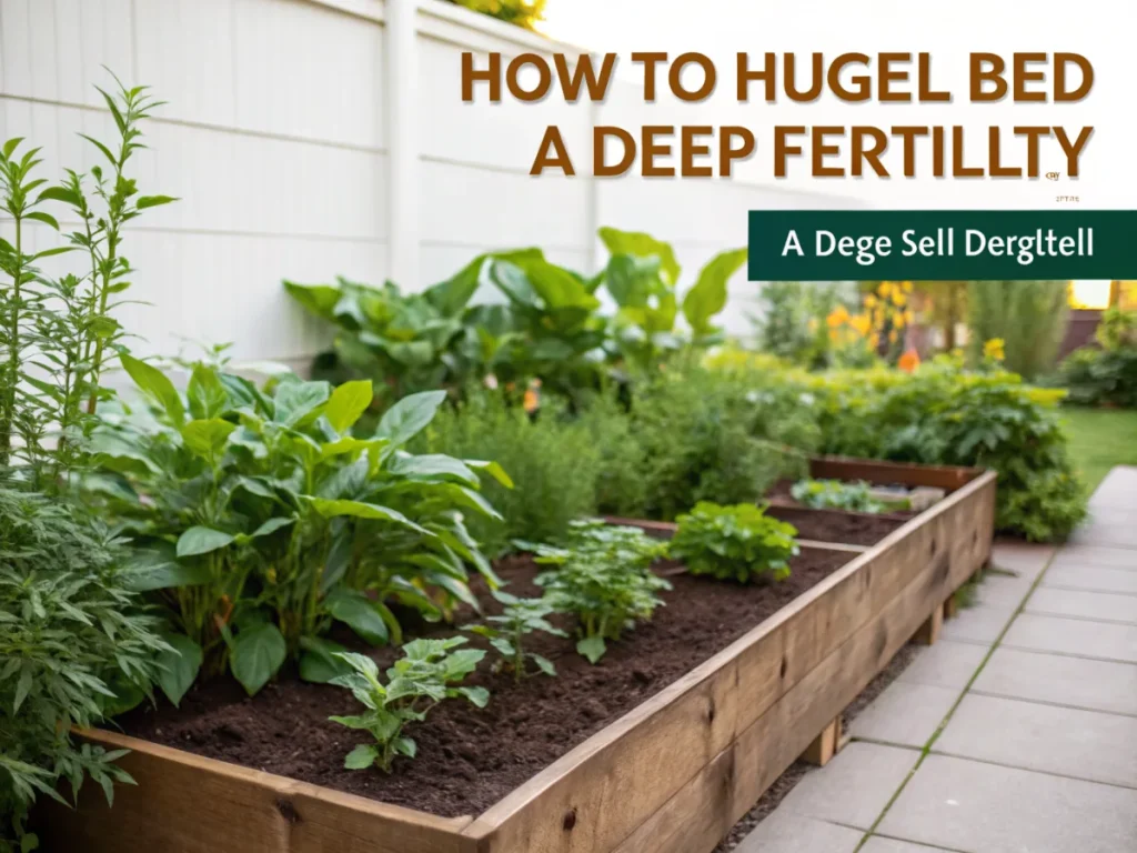 How to Build a Hugel Bed for Deep Soil Fertility