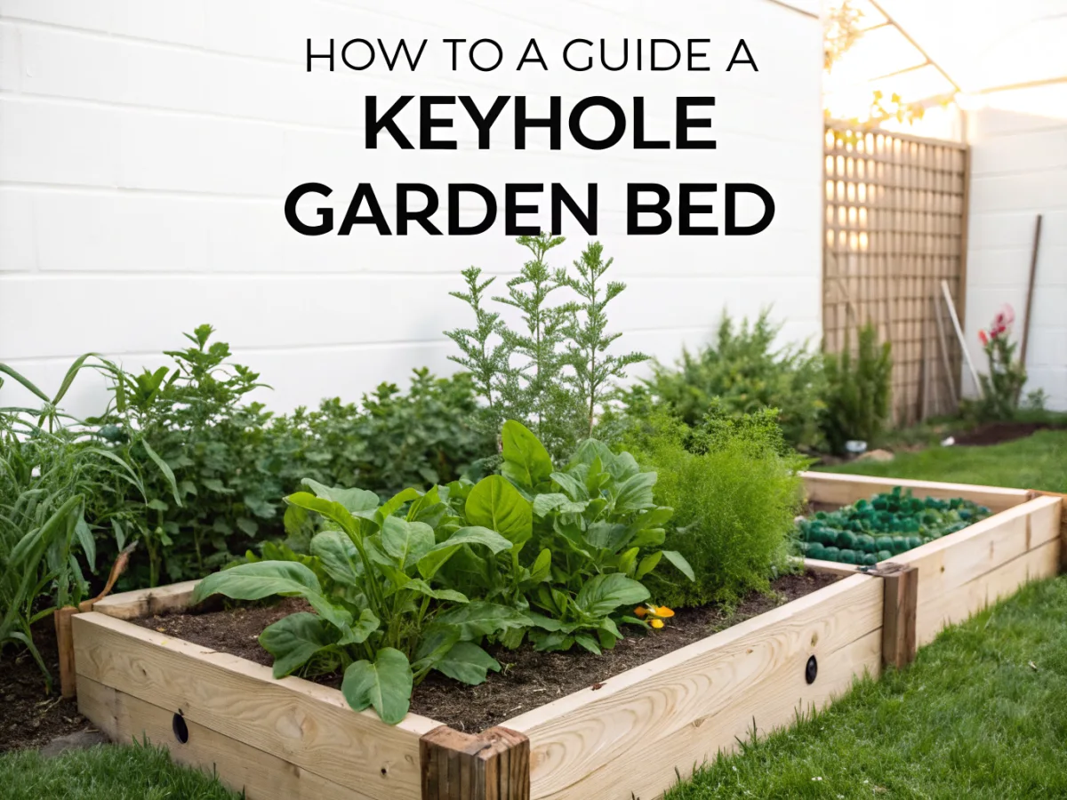 How to Build a Keyhole Garden Bed