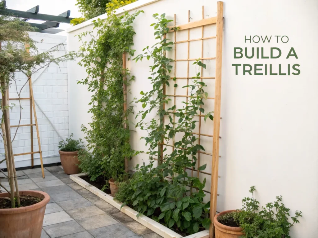 How to Build a Trellis for Climbing Plants