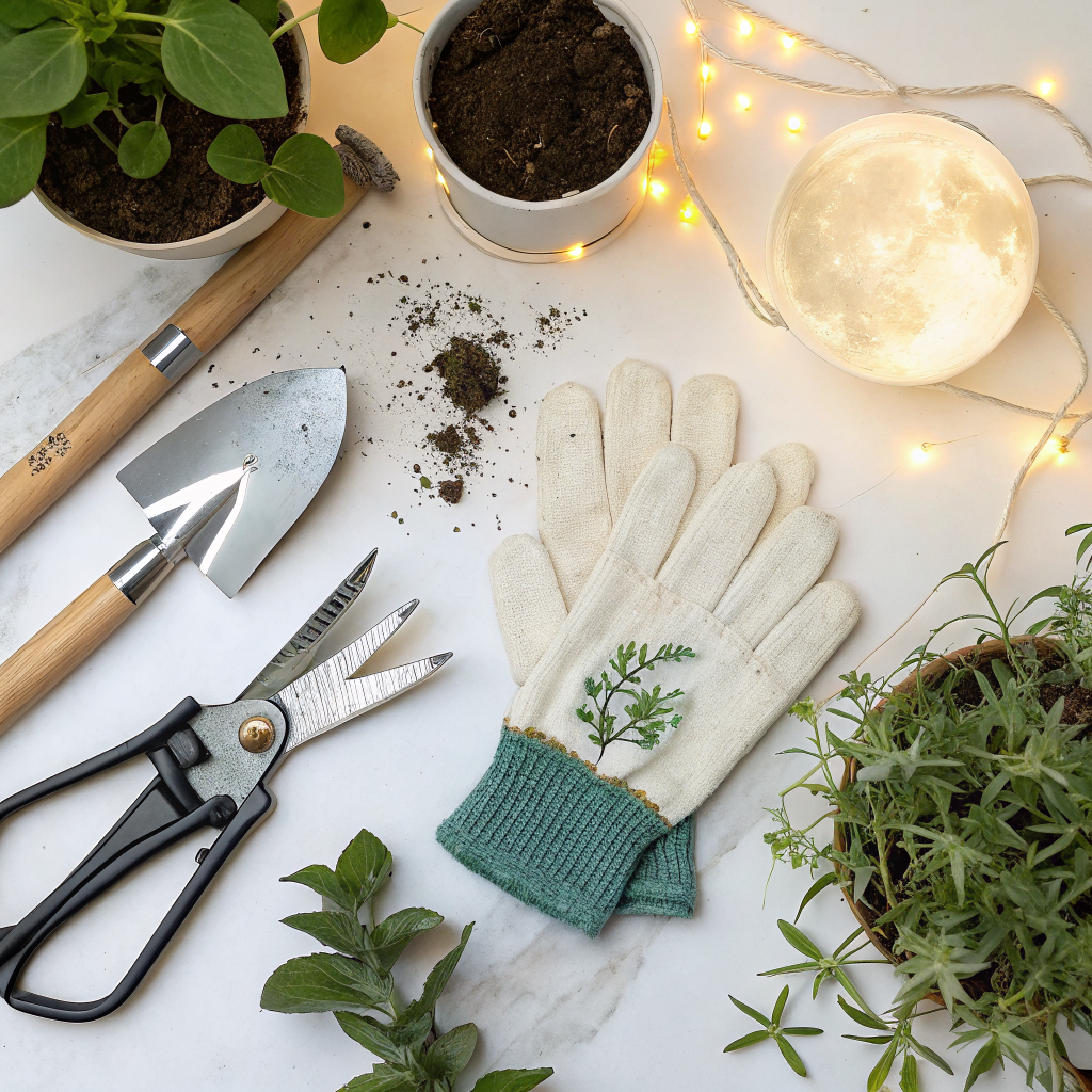 create moon garden plants glow night