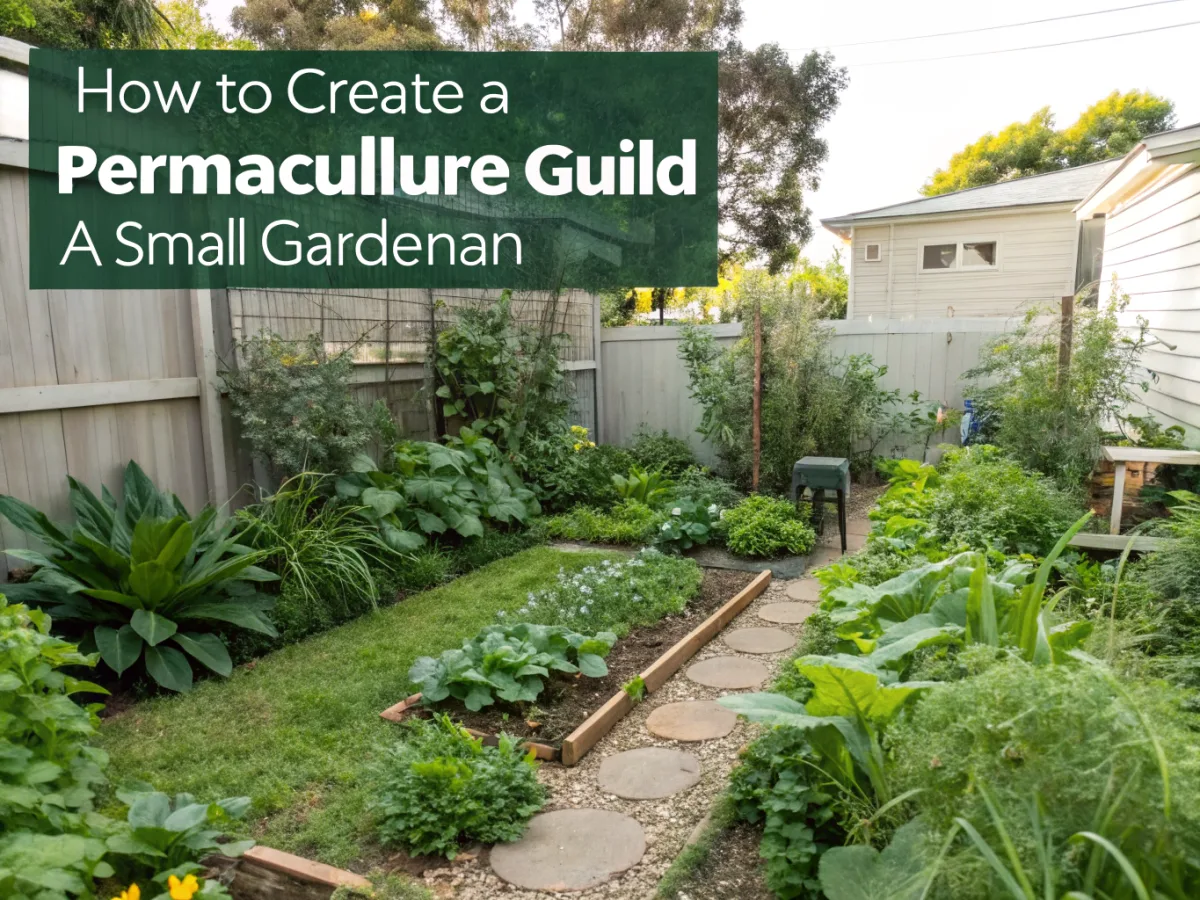 How to Create a Permaculture Guild in a Small Garden