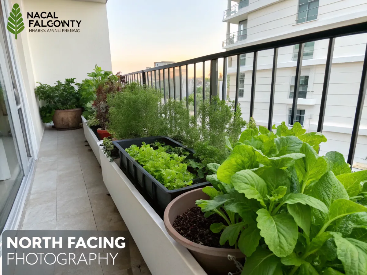 How to Grow Food on a North-Facing Balcony