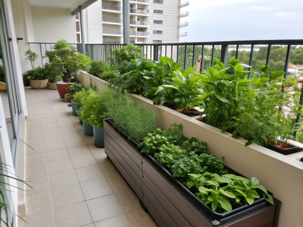 How to Grow Food on a North-Facing Balcony