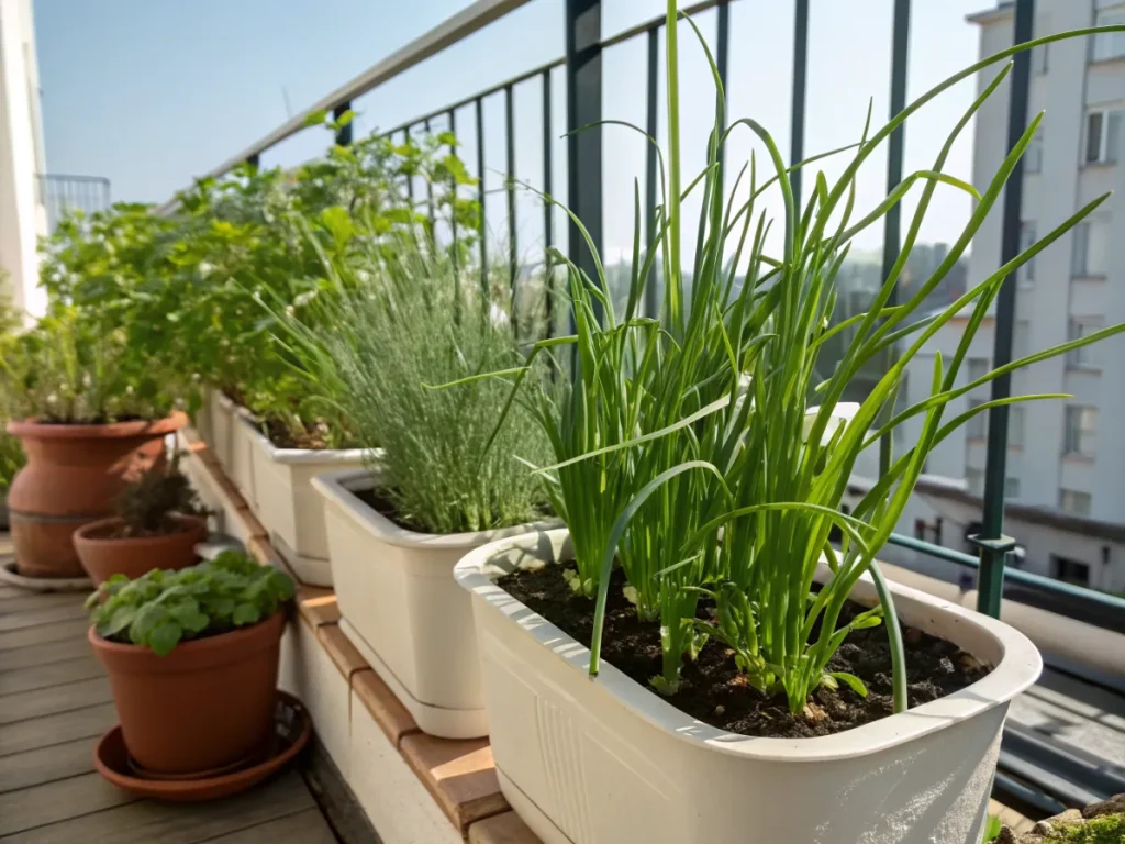 How to Grow Garlic in Pots on a Balcony