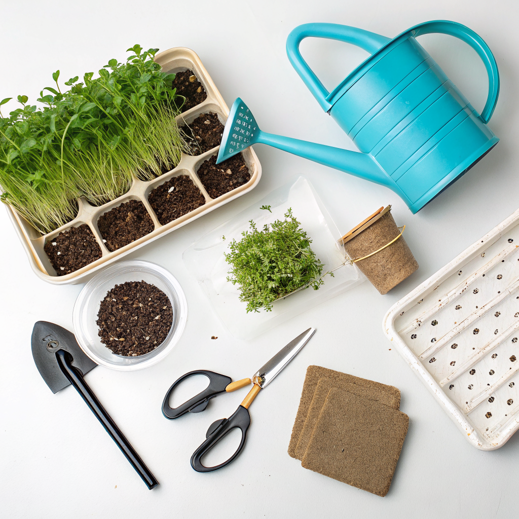 grow microgreens at home