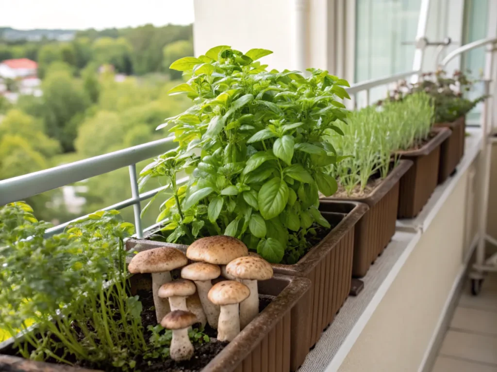 How to Grow Mushrooms on Your Balcony