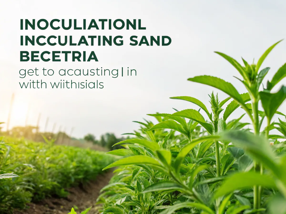 How to Inoculate Seeds with Beneficial Bacteria